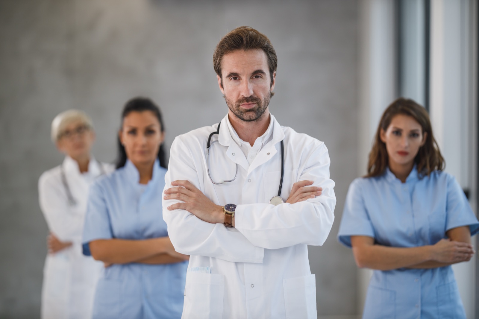 A confident clinic team